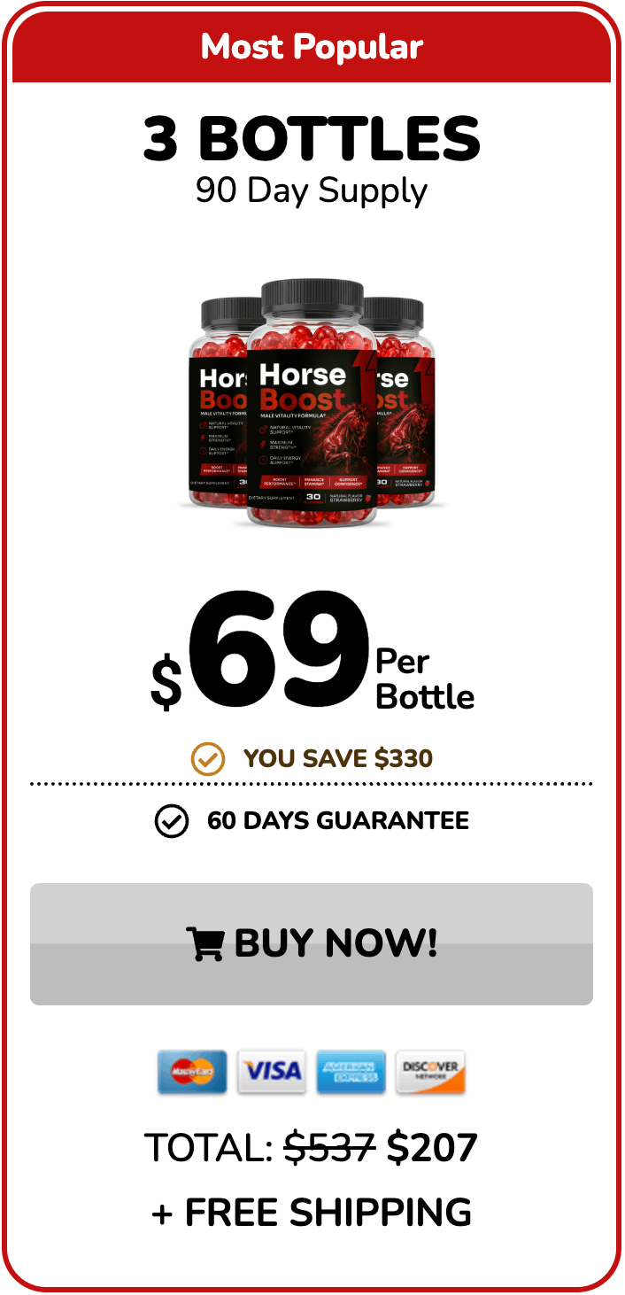 horse gelatin buy now 3 bottles